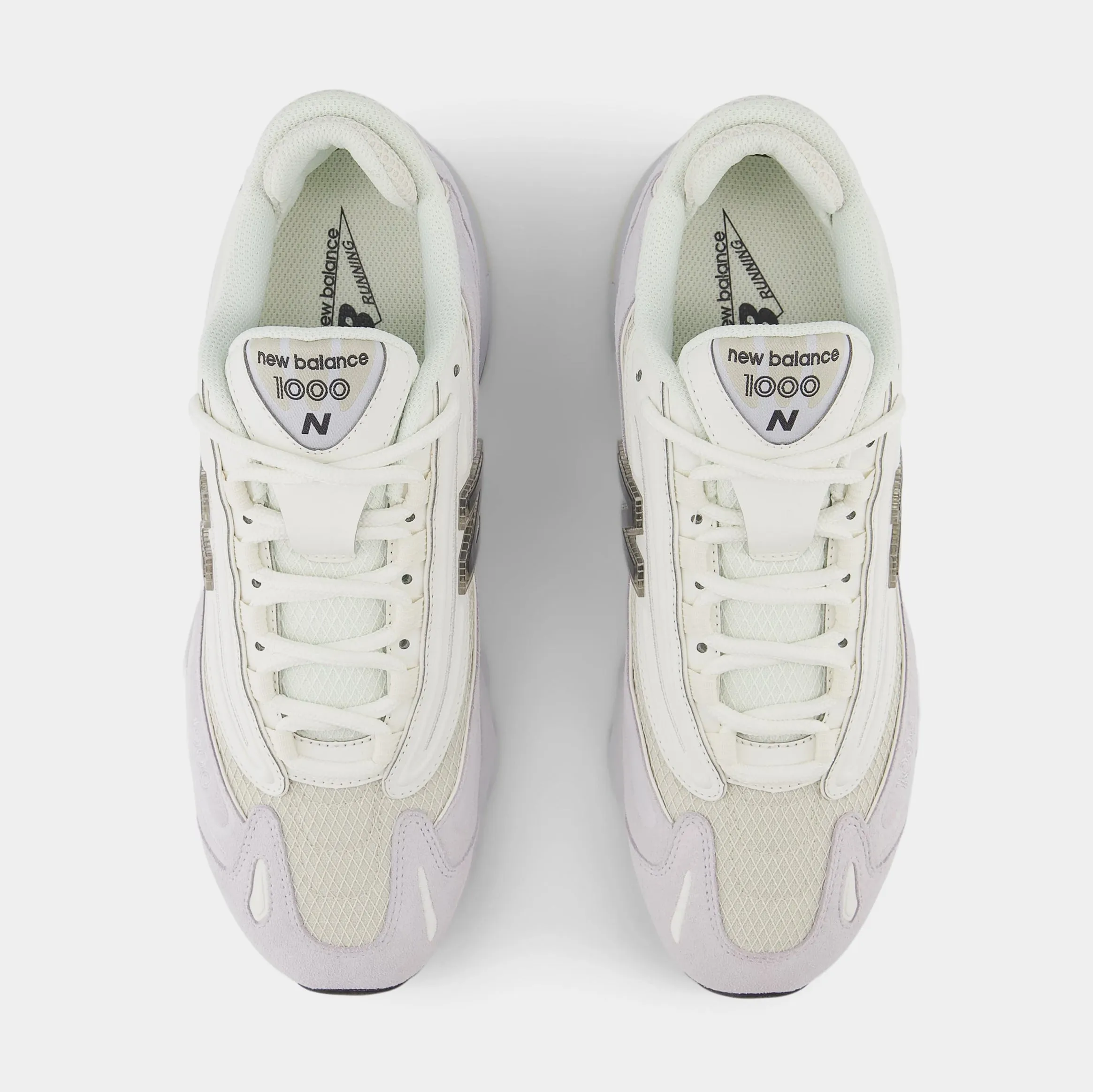 1000 Mens Running Shoes (Pearl Grey/Black)
