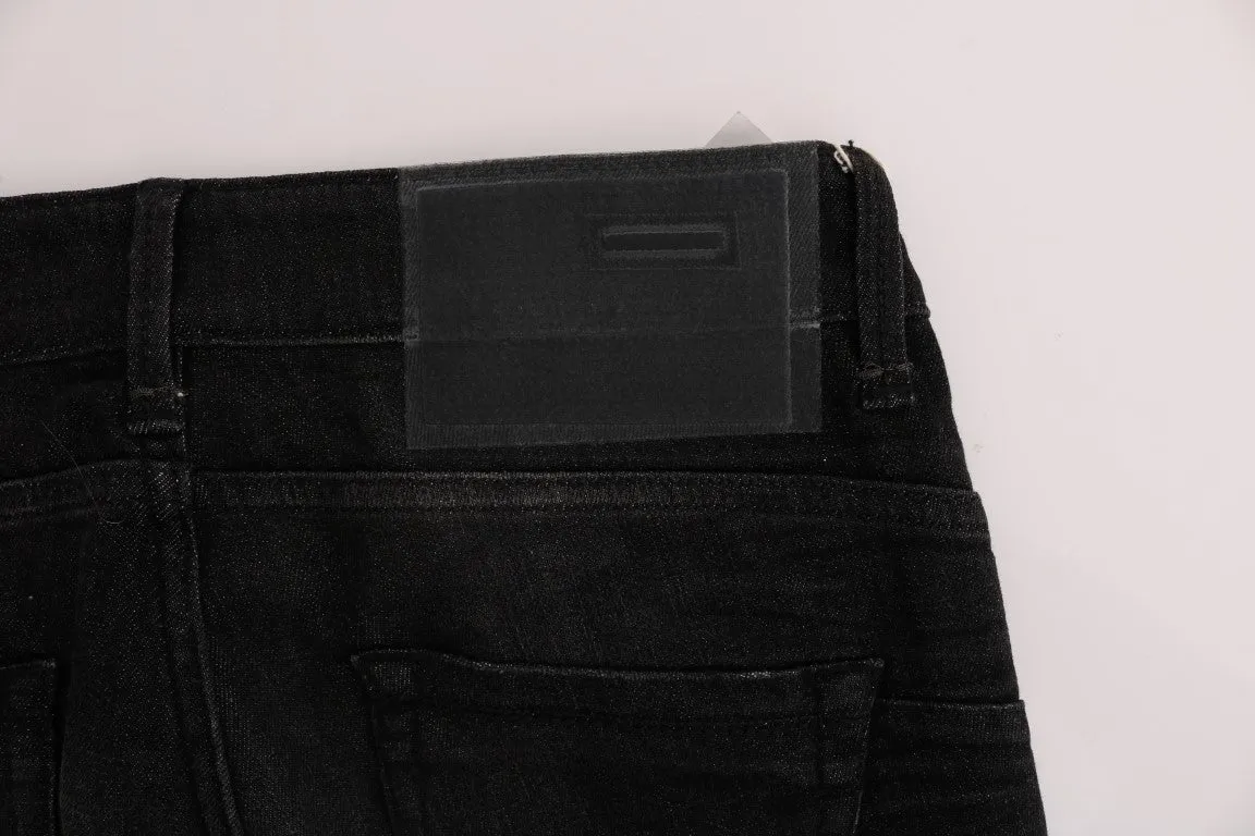 Acht  blue Cotton Bottoms Slim Fit Women's Jeans