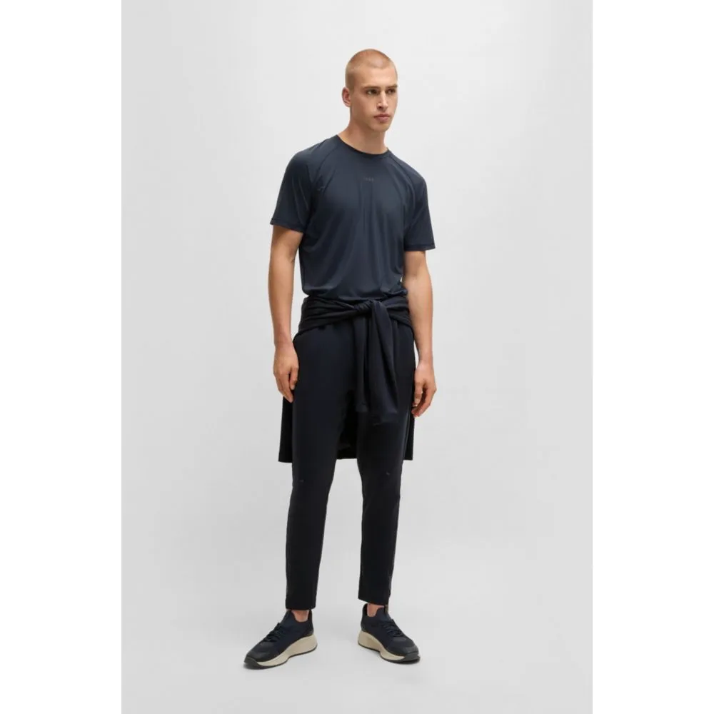 Active tracksuit bottoms in stretch fabric with moisture management