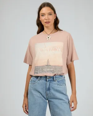 All About Eve Horizon Oversized Tee Fawn