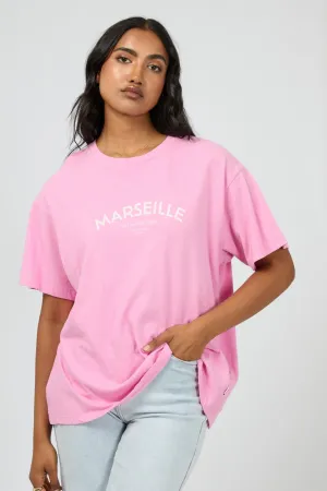 All About Eve Marseille Oversized Tee Mauve
