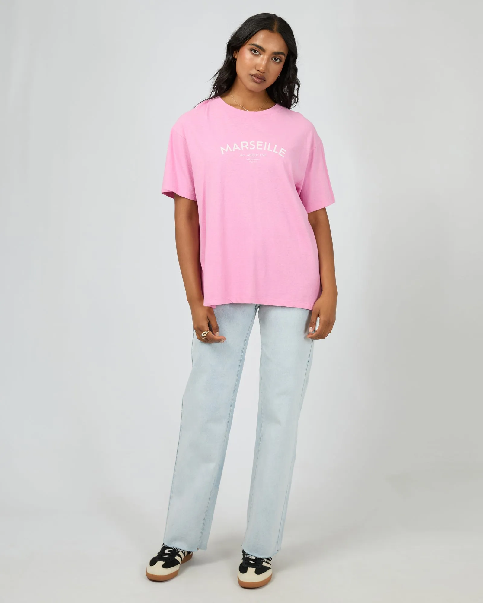 All About Eve Marseille Oversized Tee Mauve