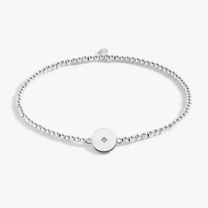 Anklet Minstrel Silver Plated Anklet 23cm Stretch Anklet 6944 Joma Jewellery
