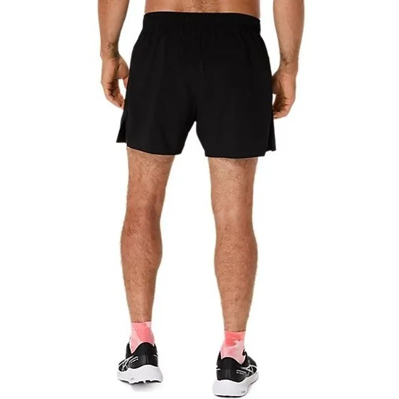 ASICS Mens Silver 5-inch Running Short