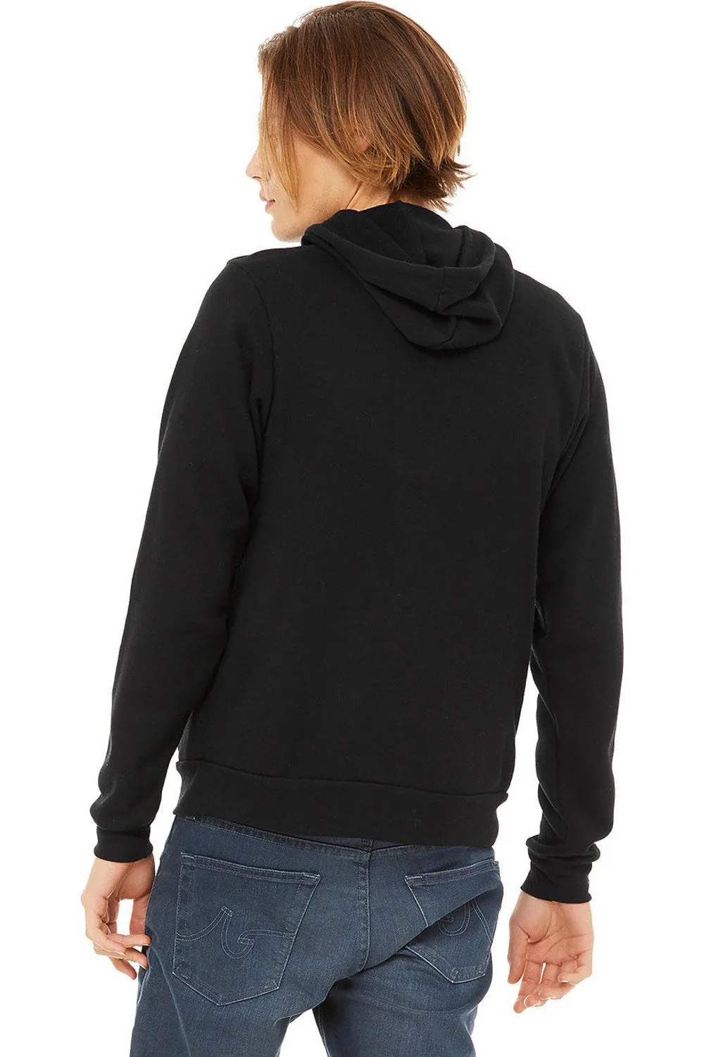 Bella   Canvas Unisex Pullover Polycotton Fleece Hooded Sweatshirt / Hoodie