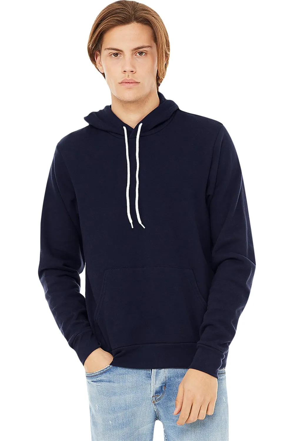 Bella   Canvas Unisex Pullover Polycotton Fleece Hooded Sweatshirt / Hoodie