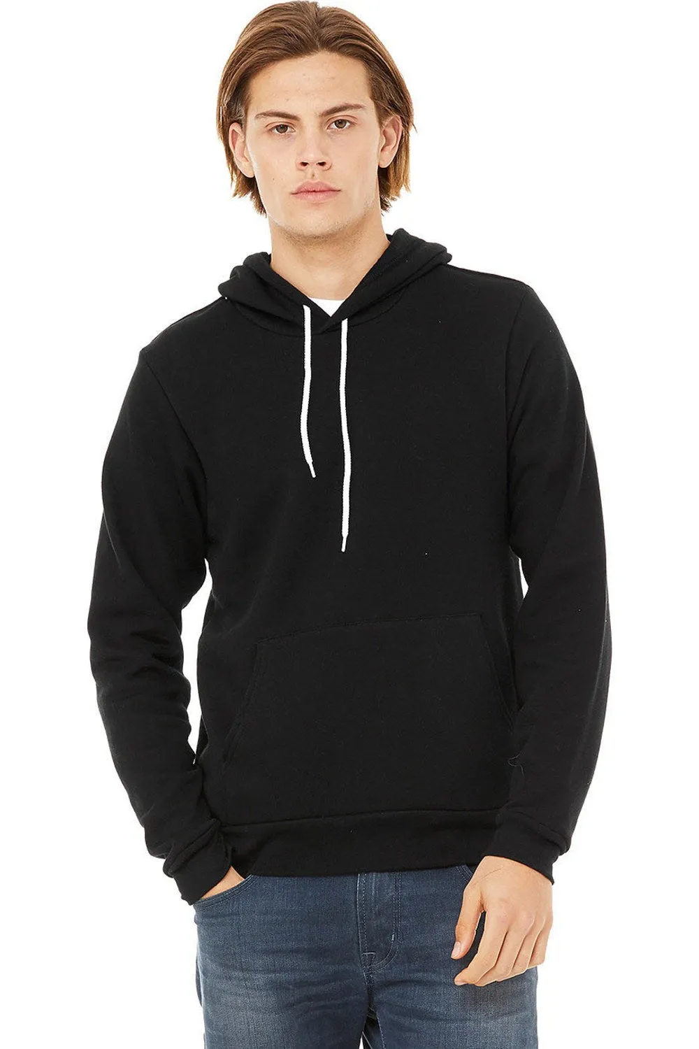 Bella   Canvas Unisex Pullover Polycotton Fleece Hooded Sweatshirt / Hoodie