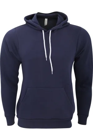 Bella   Canvas Unisex Pullover Polycotton Fleece Hooded Sweatshirt / Hoodie