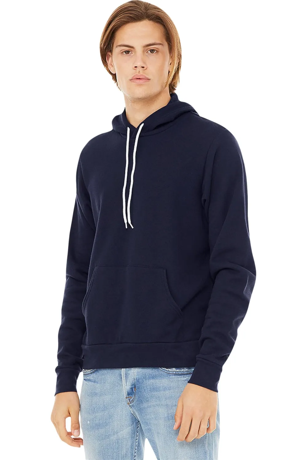 Bella   Canvas Unisex Pullover Polycotton Fleece Hooded Sweatshirt / Hoodie