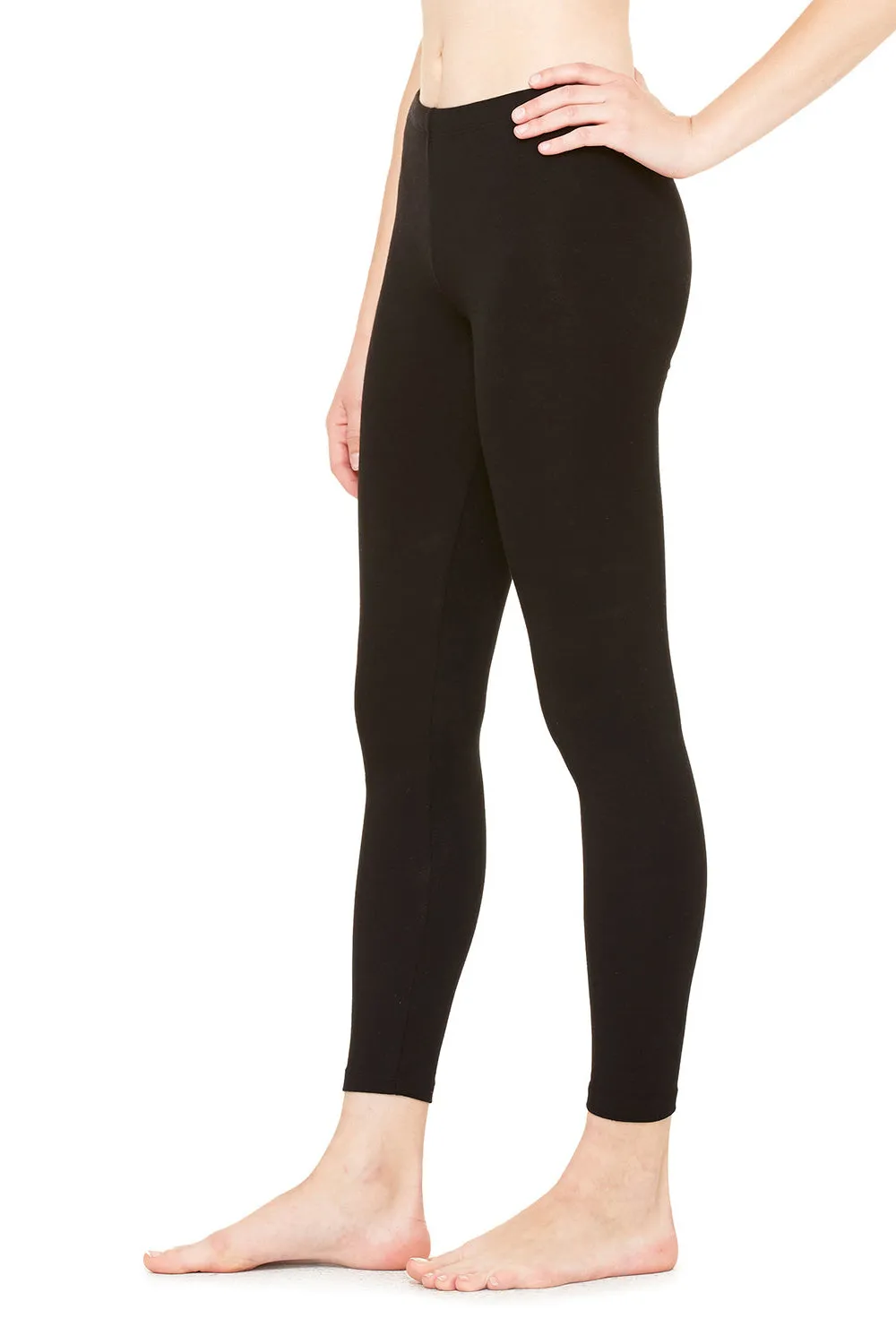 Bella   Canvas Womens Leggings - Black