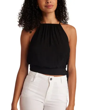 Bella Dahl Side Tie Button Halter Top