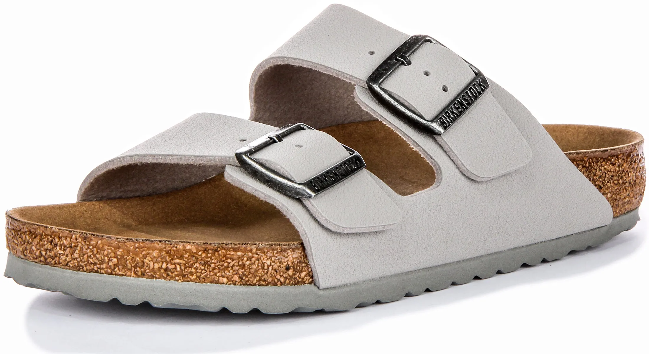 Birkenstock Arizona Kids Bs In Stone For Juniors | Regular Fit Shoes Birkenstock