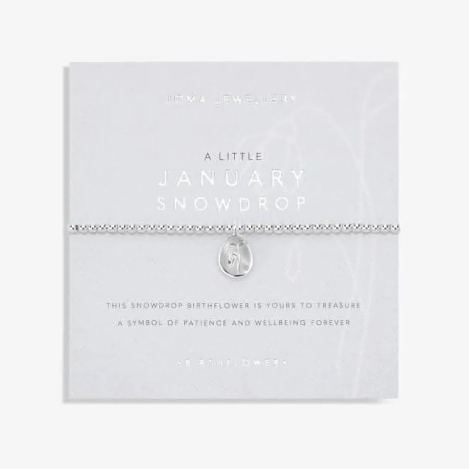 Birthflower A Little 'January' Bracelet 5625 Joma Jewellery