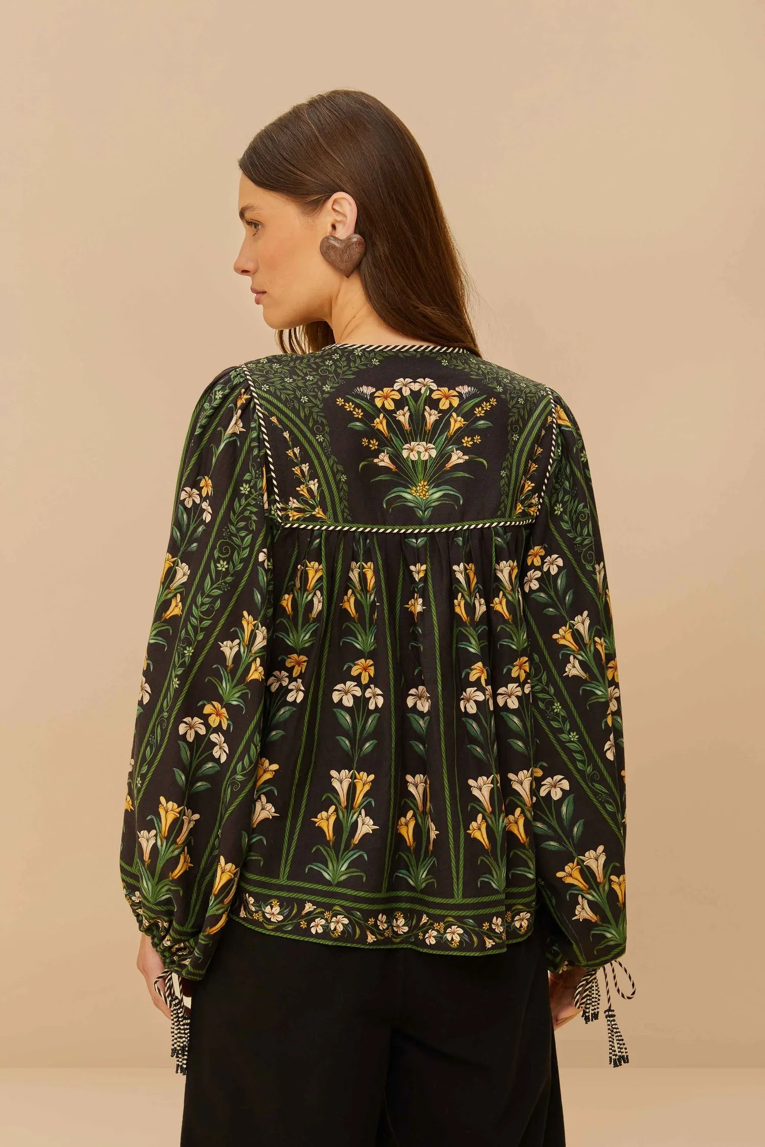 Bl 337183 Flowers-Arch-Black