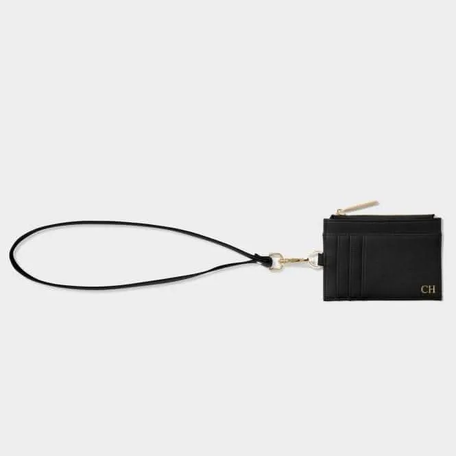 Black Ashley Cardholder With Strap KLB2858 Katie Loxton Jewelry And Accessories