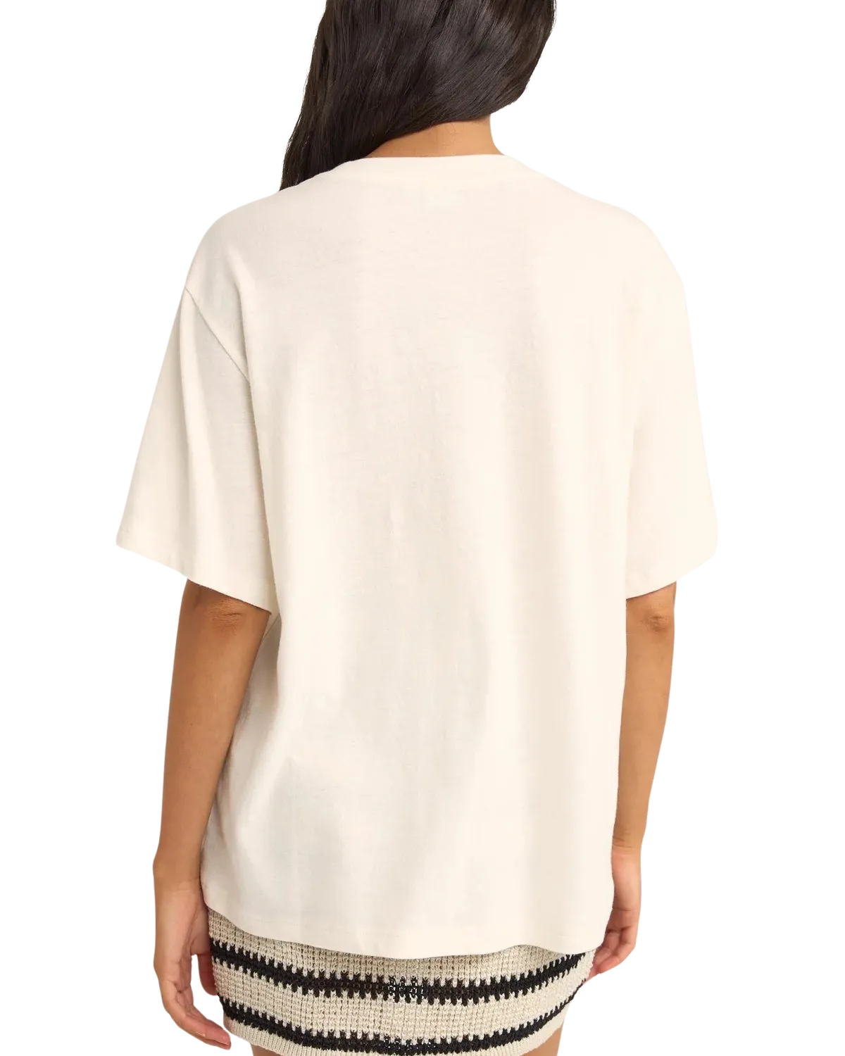 Bloom Studio Oversized T-Shirt in Vintage White