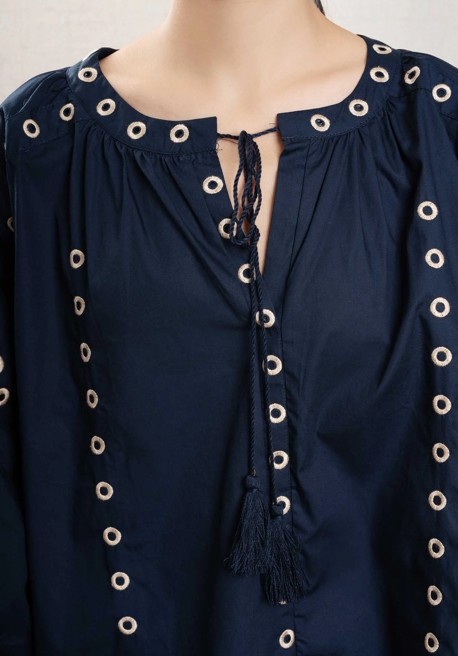 Blouse 25sj102 Bleu-Marine