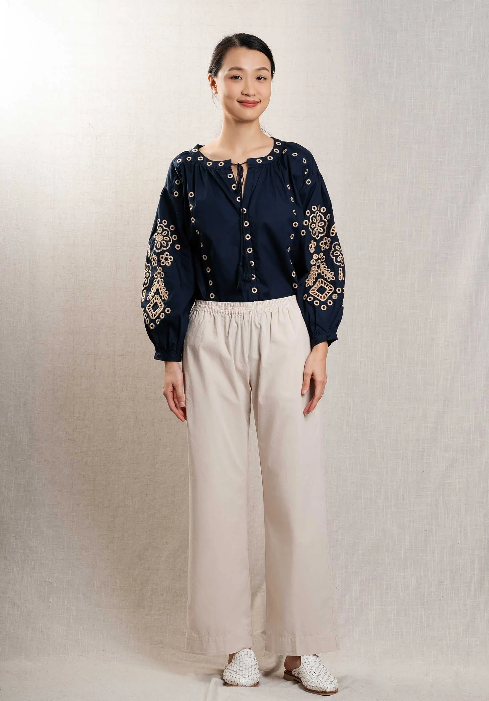 Blouse 25sj102 Bleu-Marine