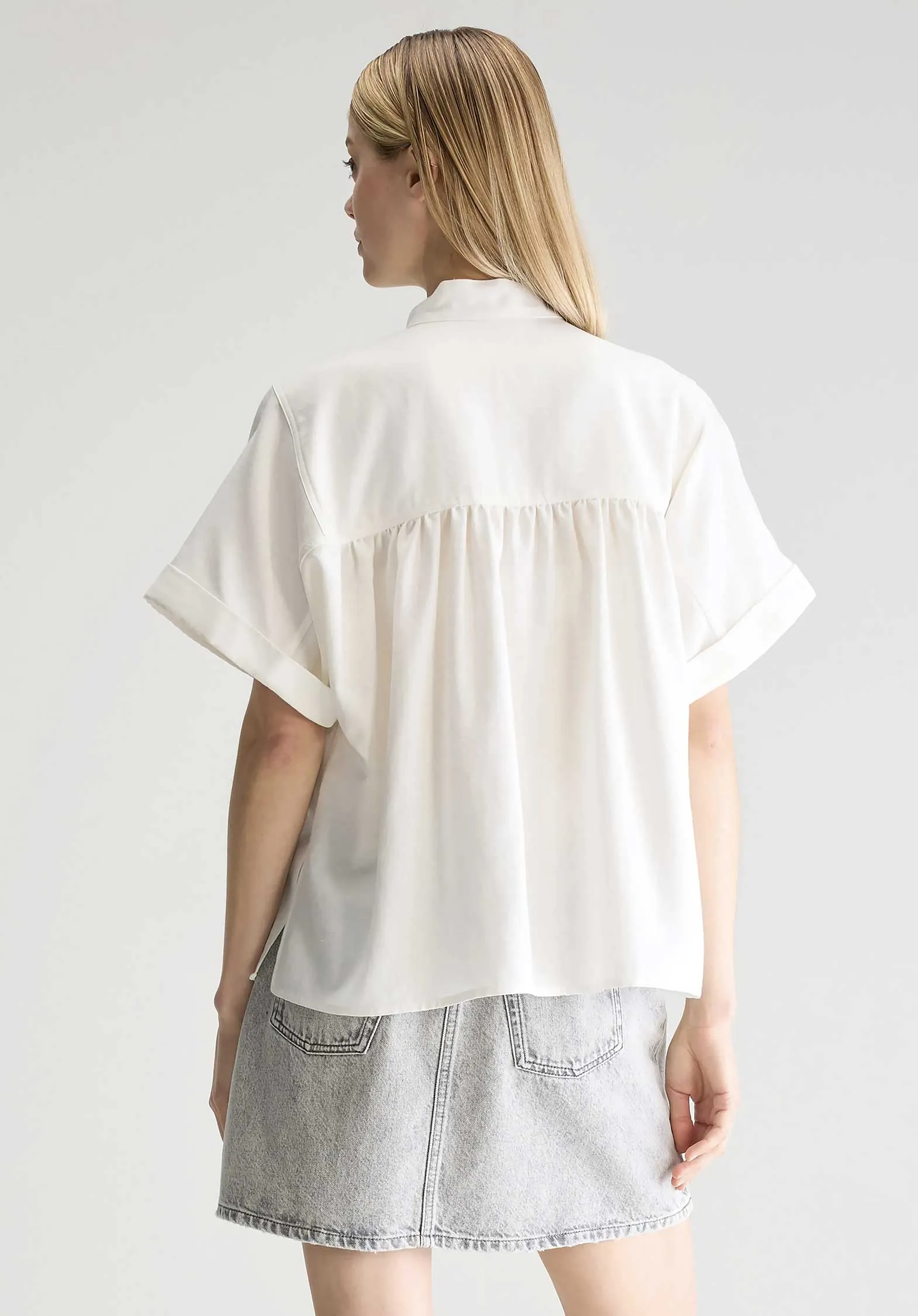 Blouse Bw251419 P157 Pear51 P1576 White