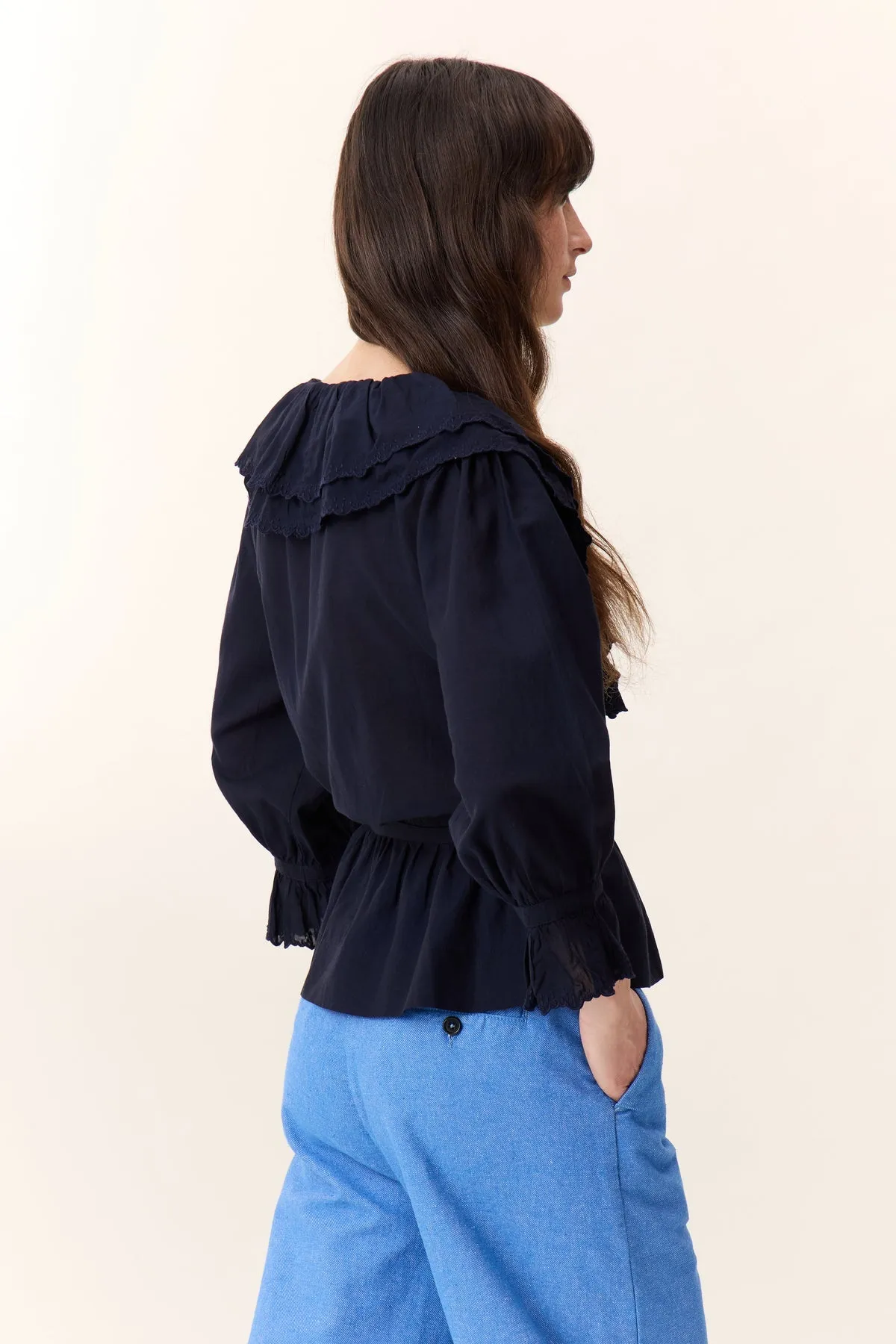 Blouse Cala Tcv1 Cala Tcv1 Plain Black-Iris