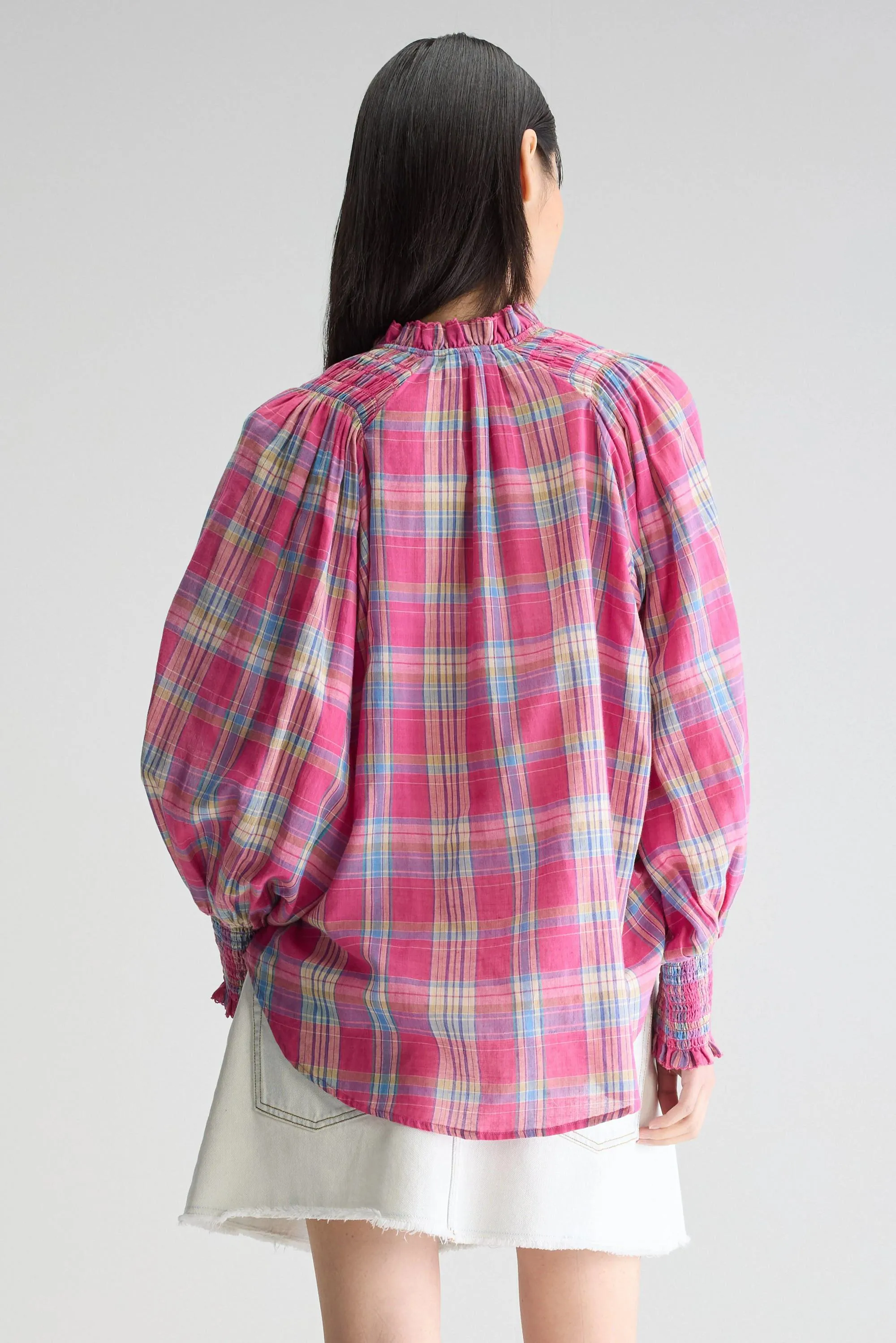 Blouse Cassis C1356 Check-A