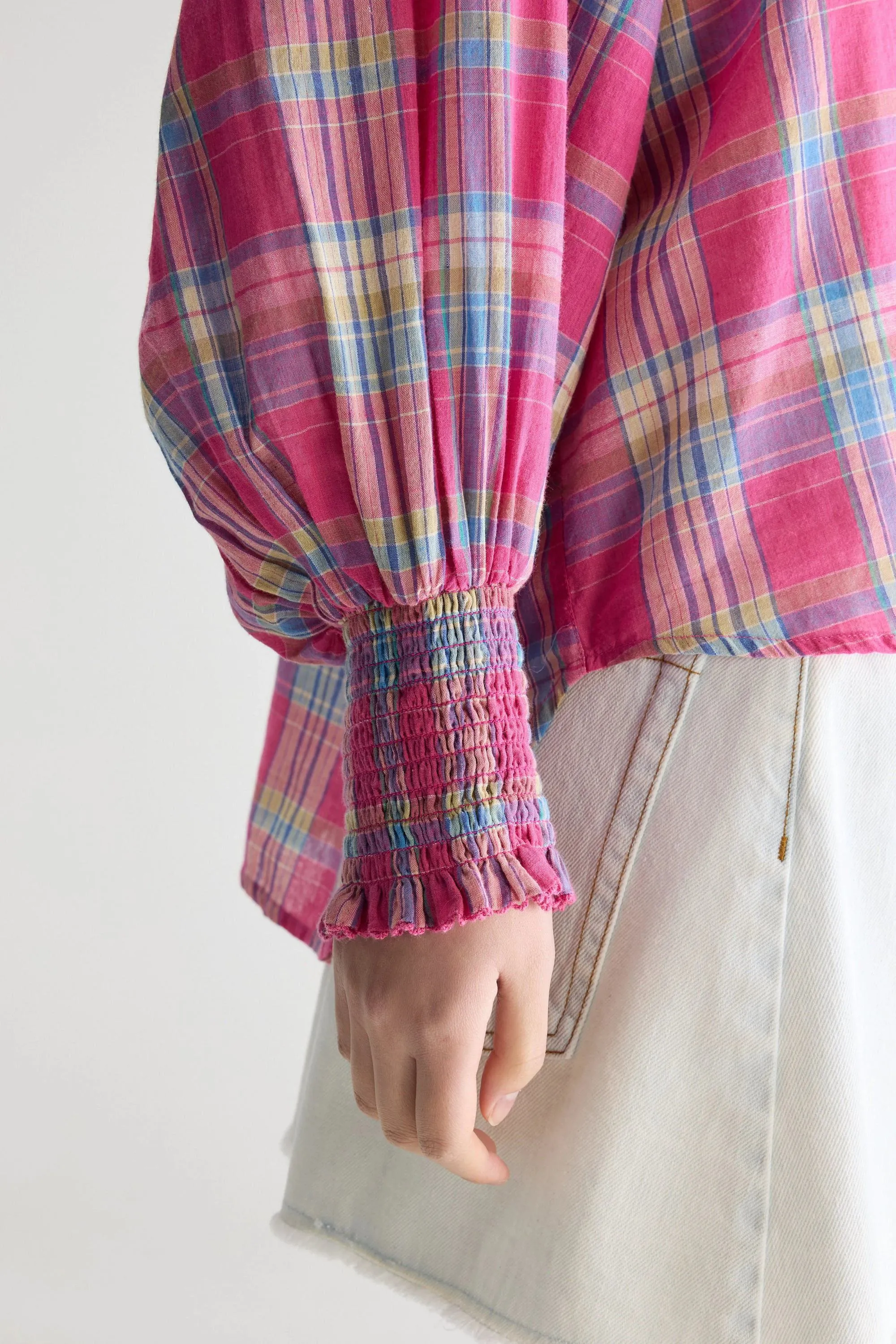 Blouse Cassis C1356 Check-A