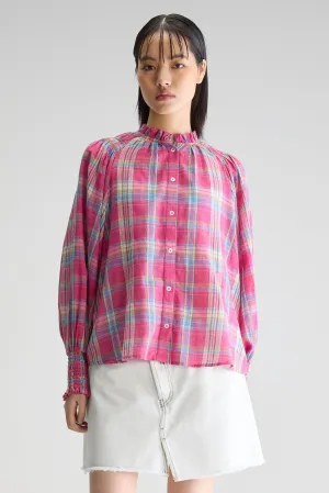 Blouse Cassis C1356 Check-A