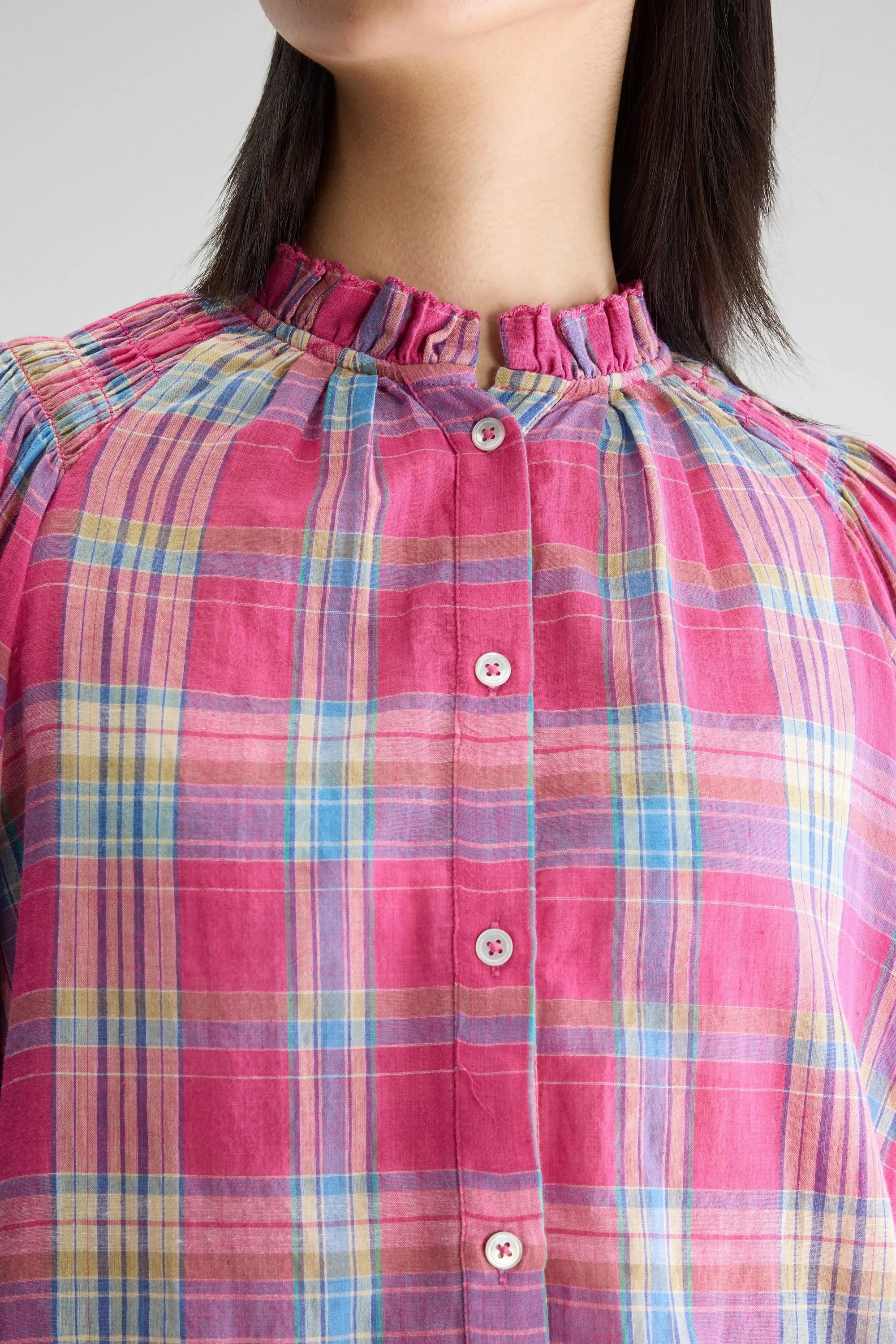 Blouse Cassis C1356 Check-A