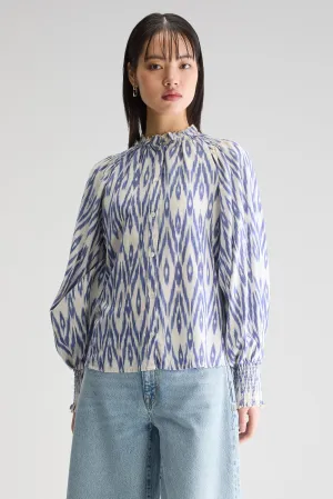 Blouse Cassis F2521 Combo-A