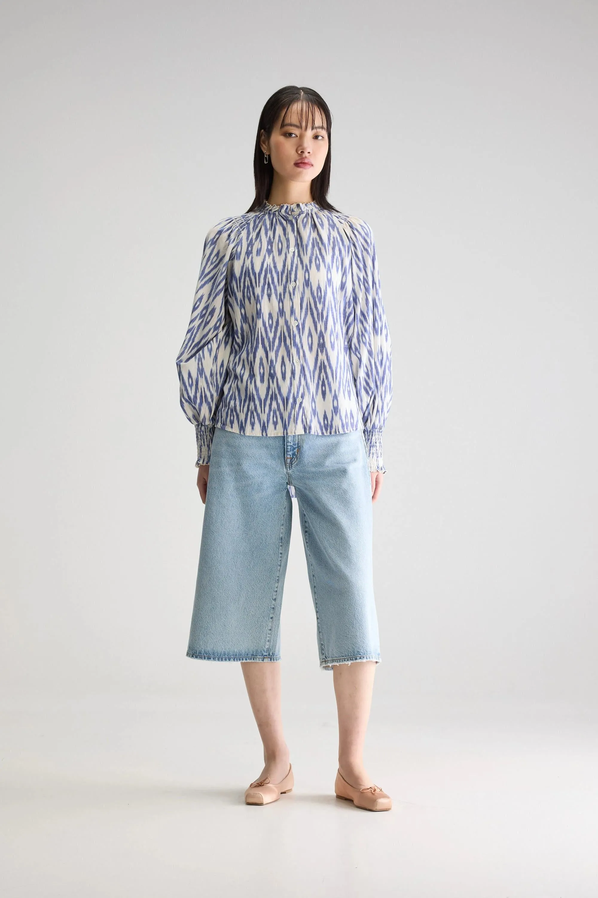 Blouse Cassis F2521 Combo-A
