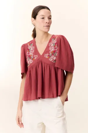 Blouse Choly Tcc Choly Tcc01 Pear Tomato