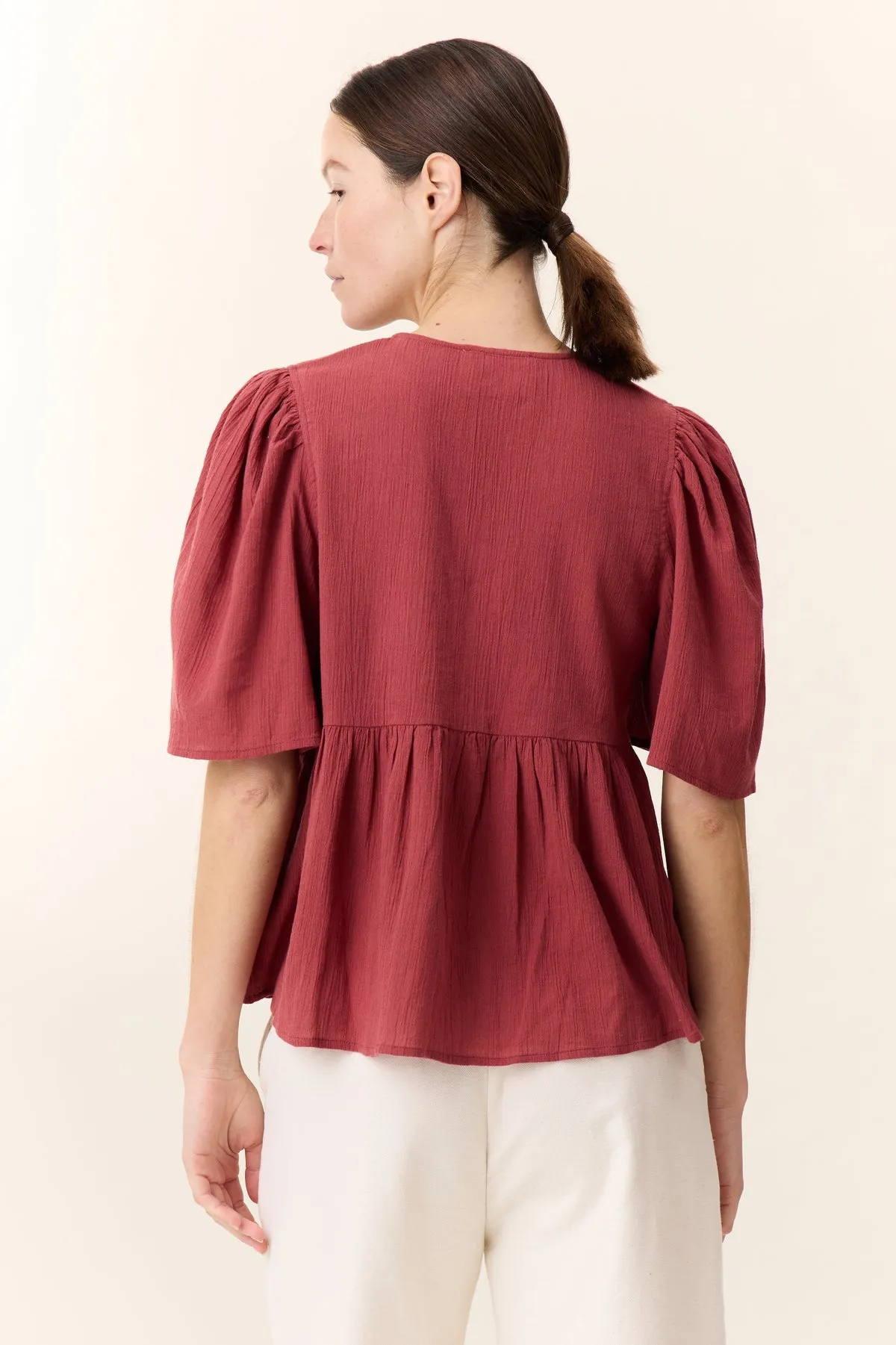 Blouse Choly Tcc Choly Tcc01 Pear Tomato