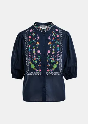Blouse Horange Dark-Sapphire