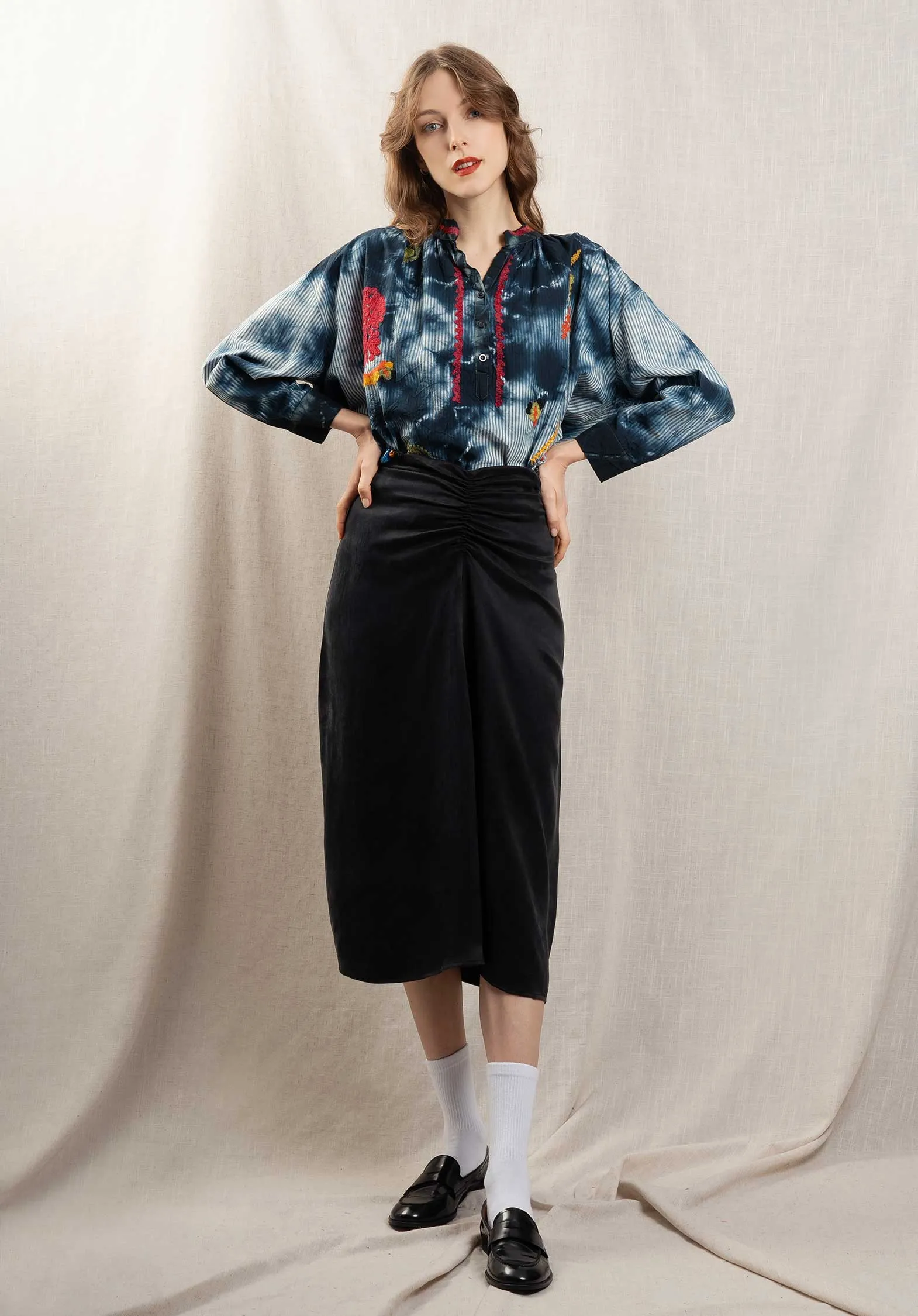 Blouse M19567a Marine