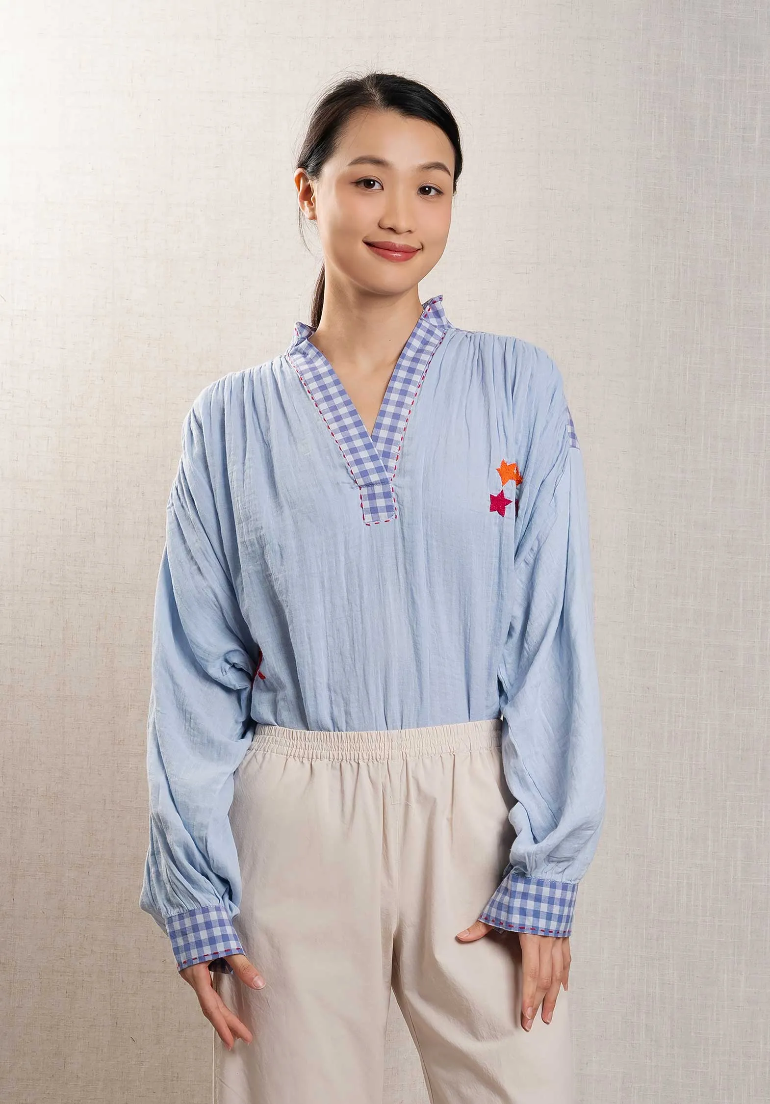 Blouse Nf 183324 Light-Blue