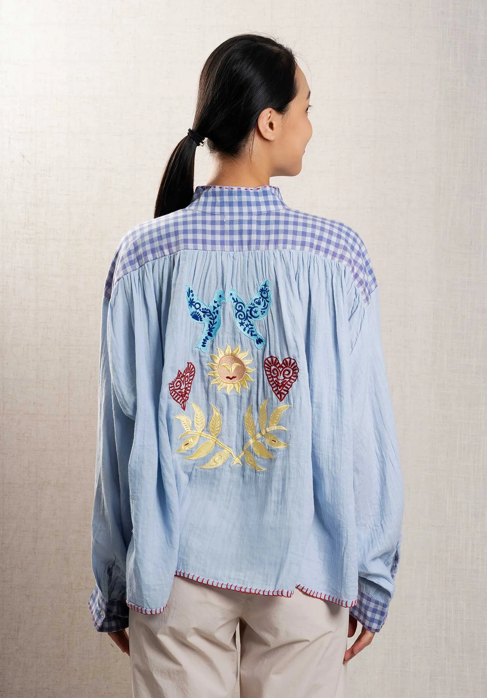 Blouse Nf 183324 Light-Blue