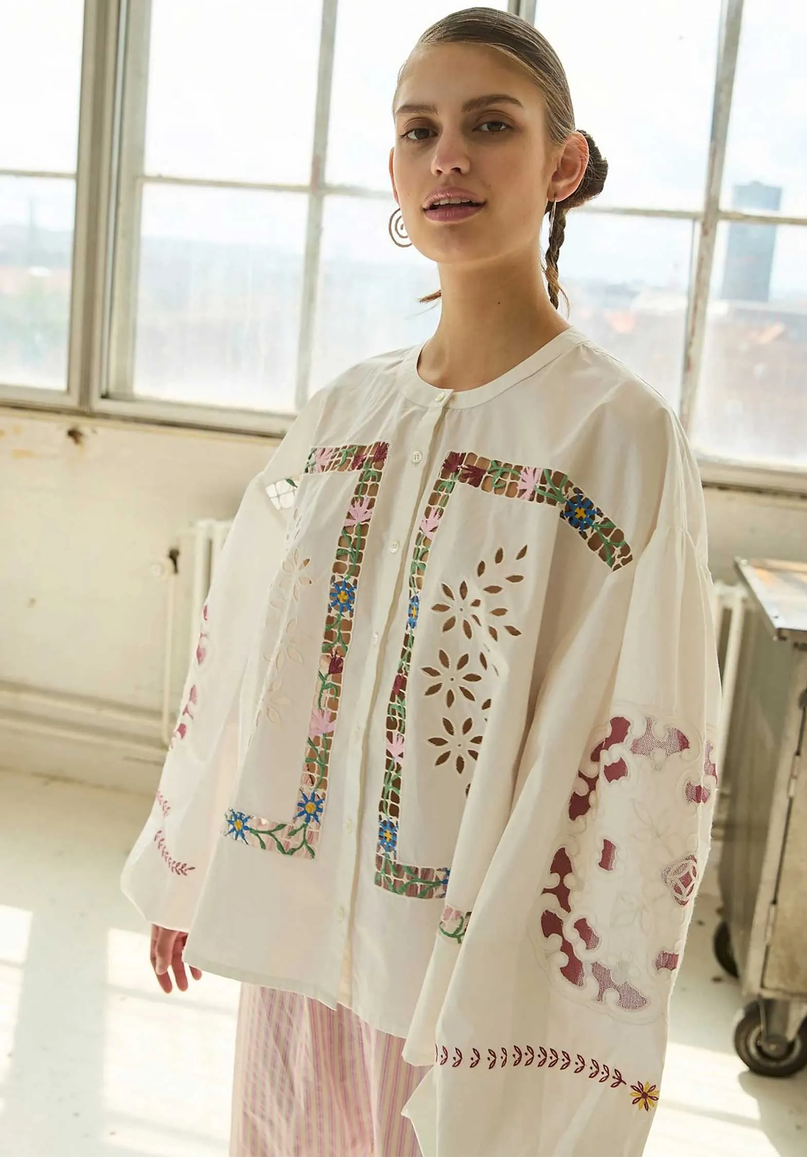 Blouse Se1453 Sissel Shirt White