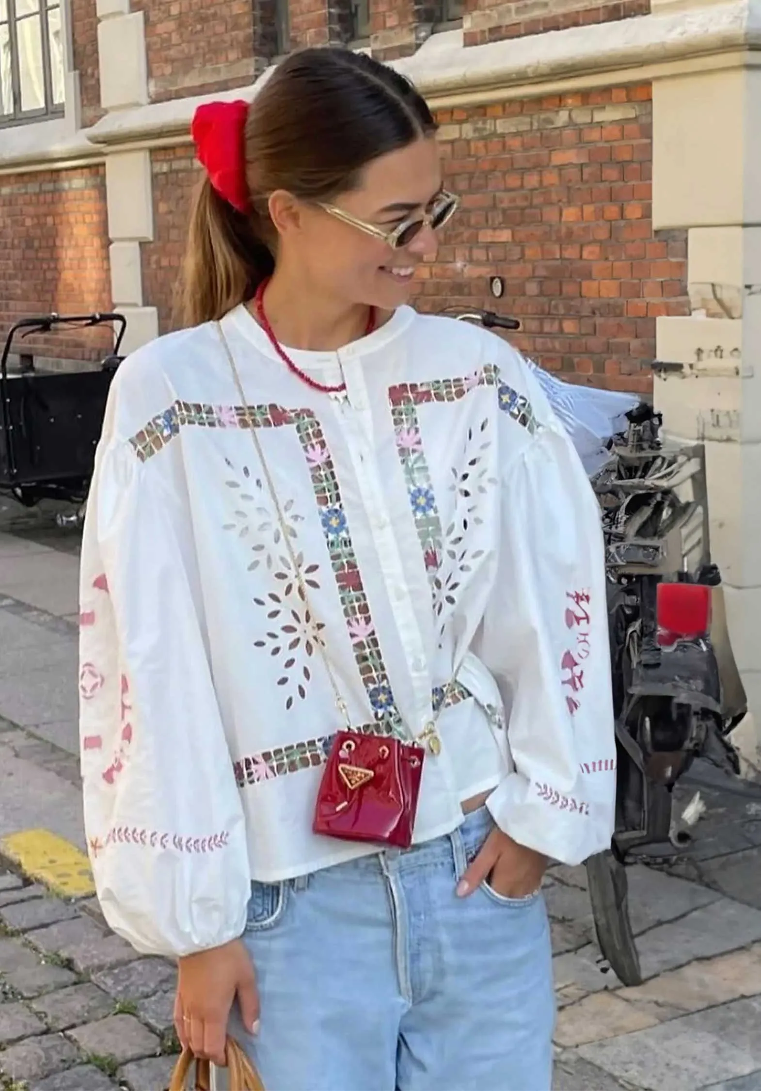 Blouse Se1453 Sissel Shirt White