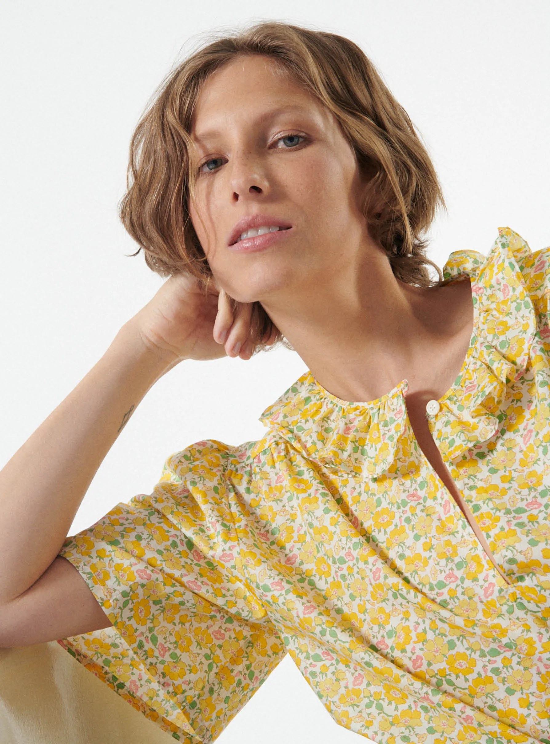 Blouse Swan Camomille