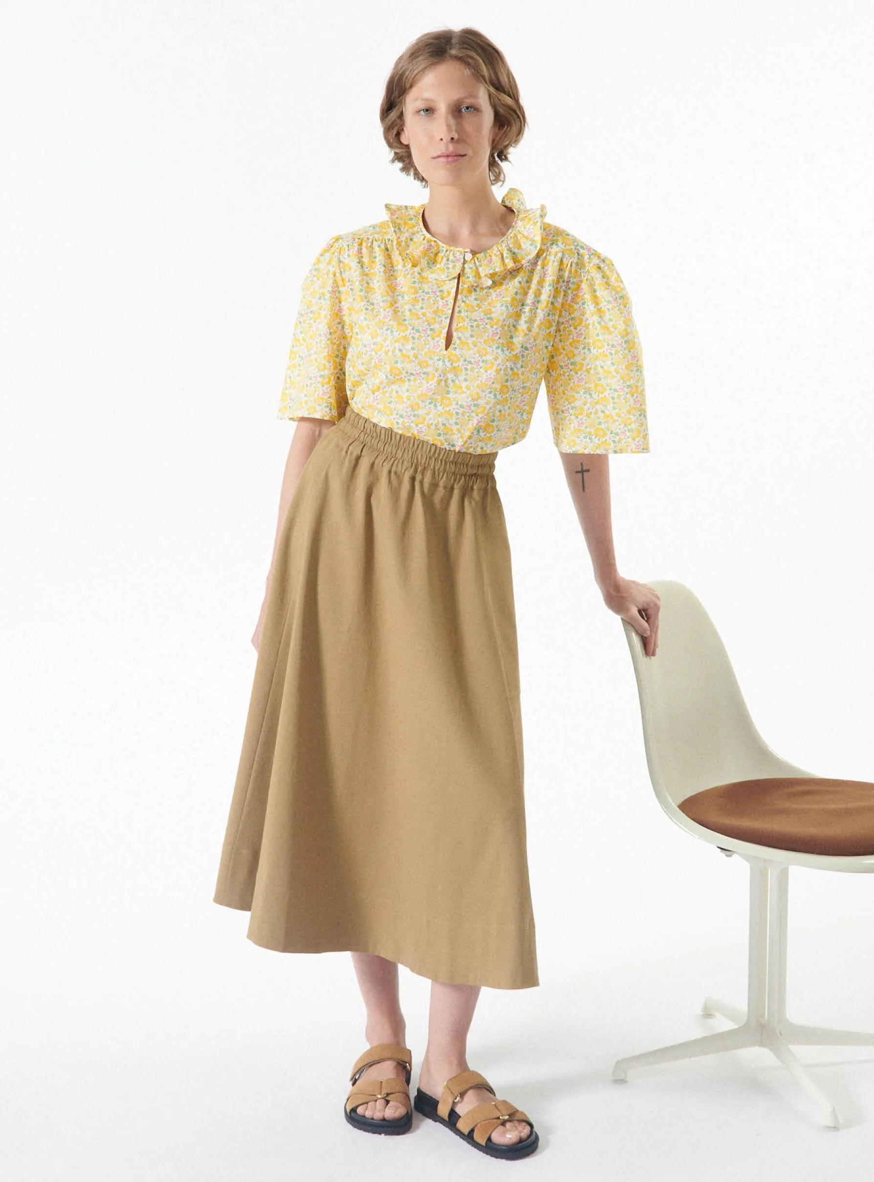 Blouse Swan Camomille