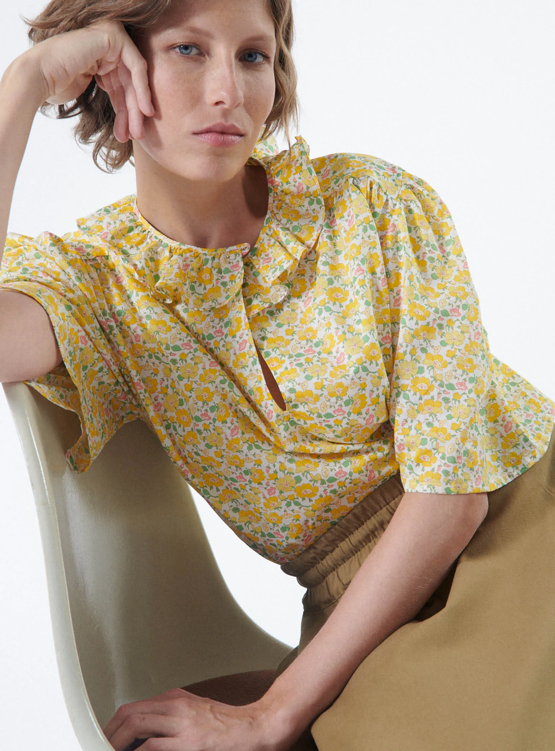 Blouse Swan Camomille