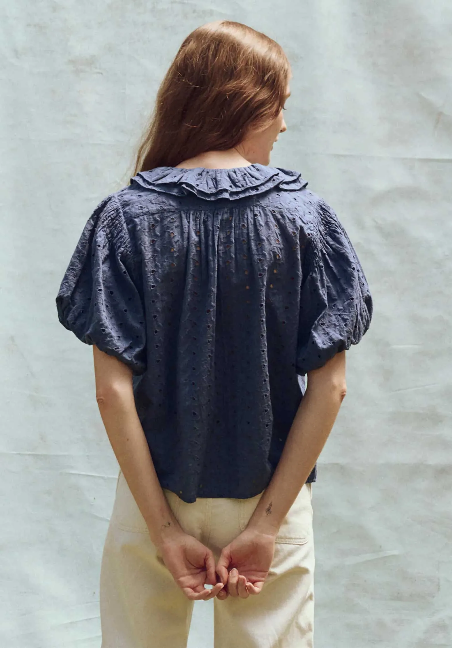 Blouse T1361928y Artisan Top Riverside-Blue