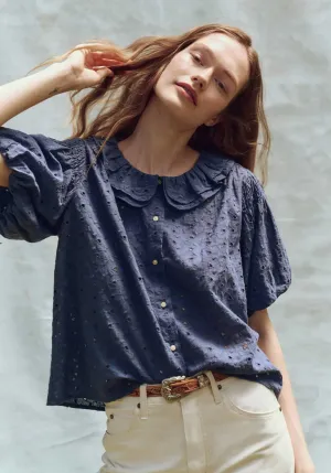 Blouse T1361928y Artisan Top Riverside-Blue
