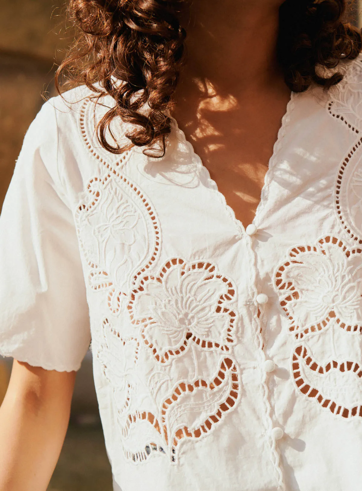 Blouse Theo Ecru