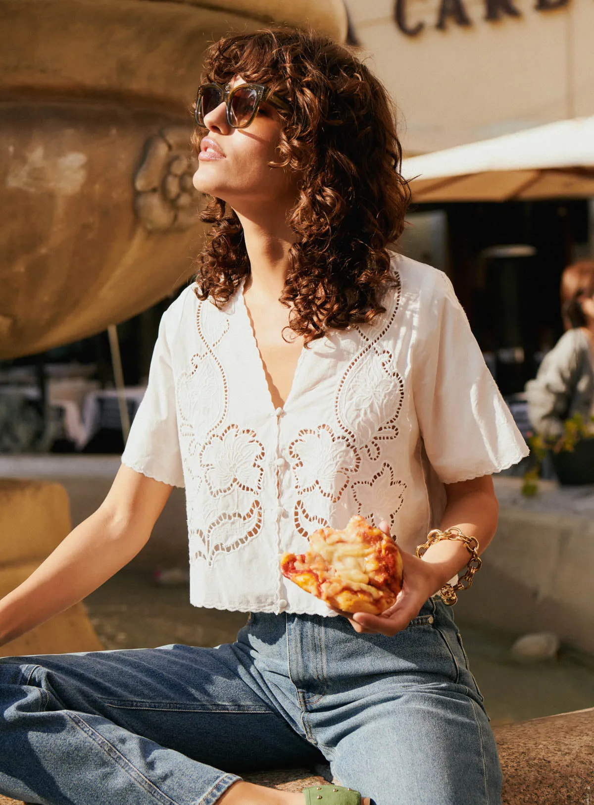 Blouse Theo Ecru