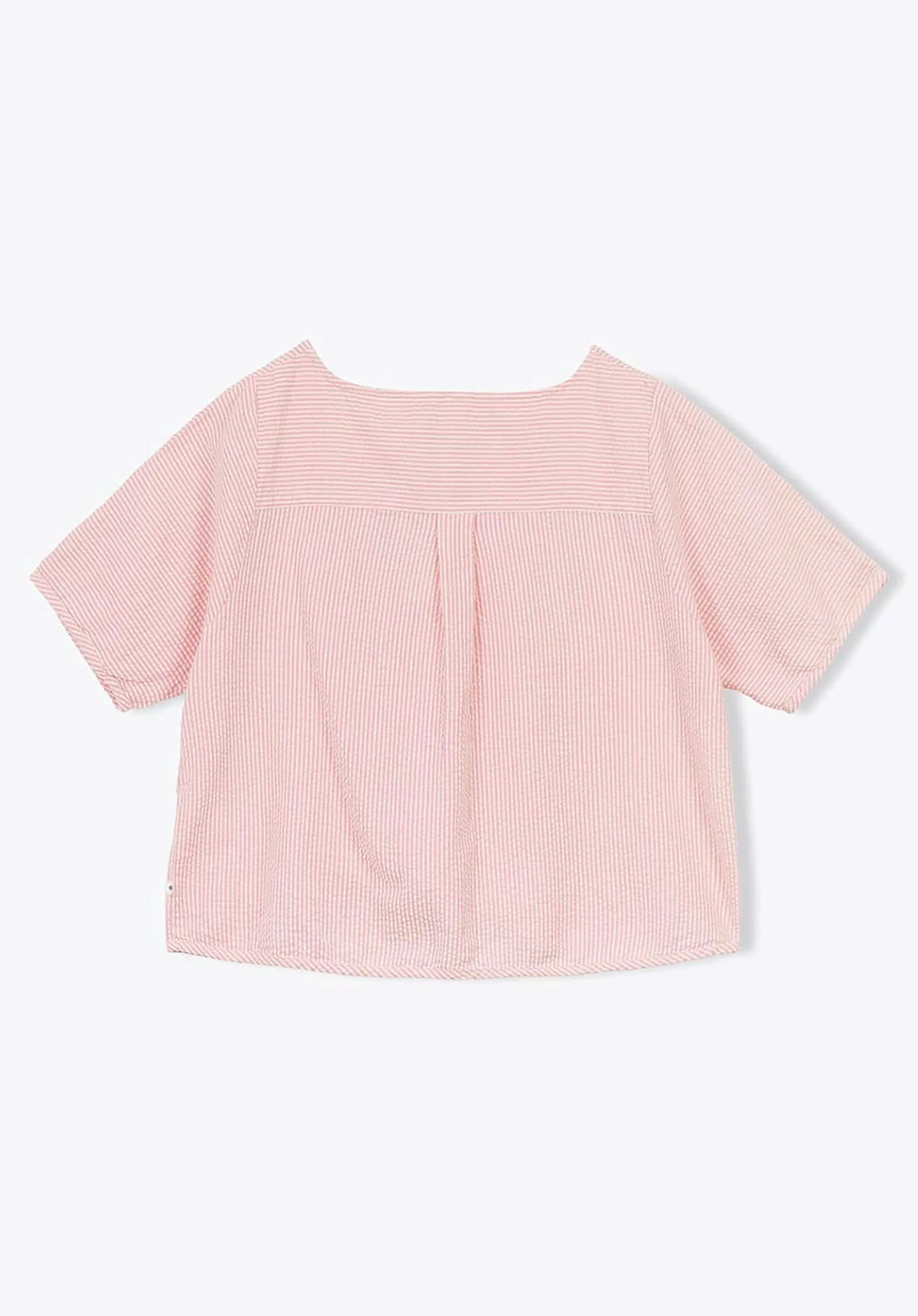 Blouse Wb18 Mini Rayures Fem Rose-13