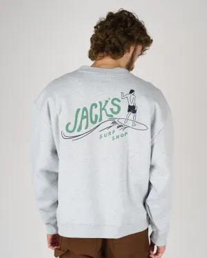 Bobber Heavyweight Crewneck - Grey