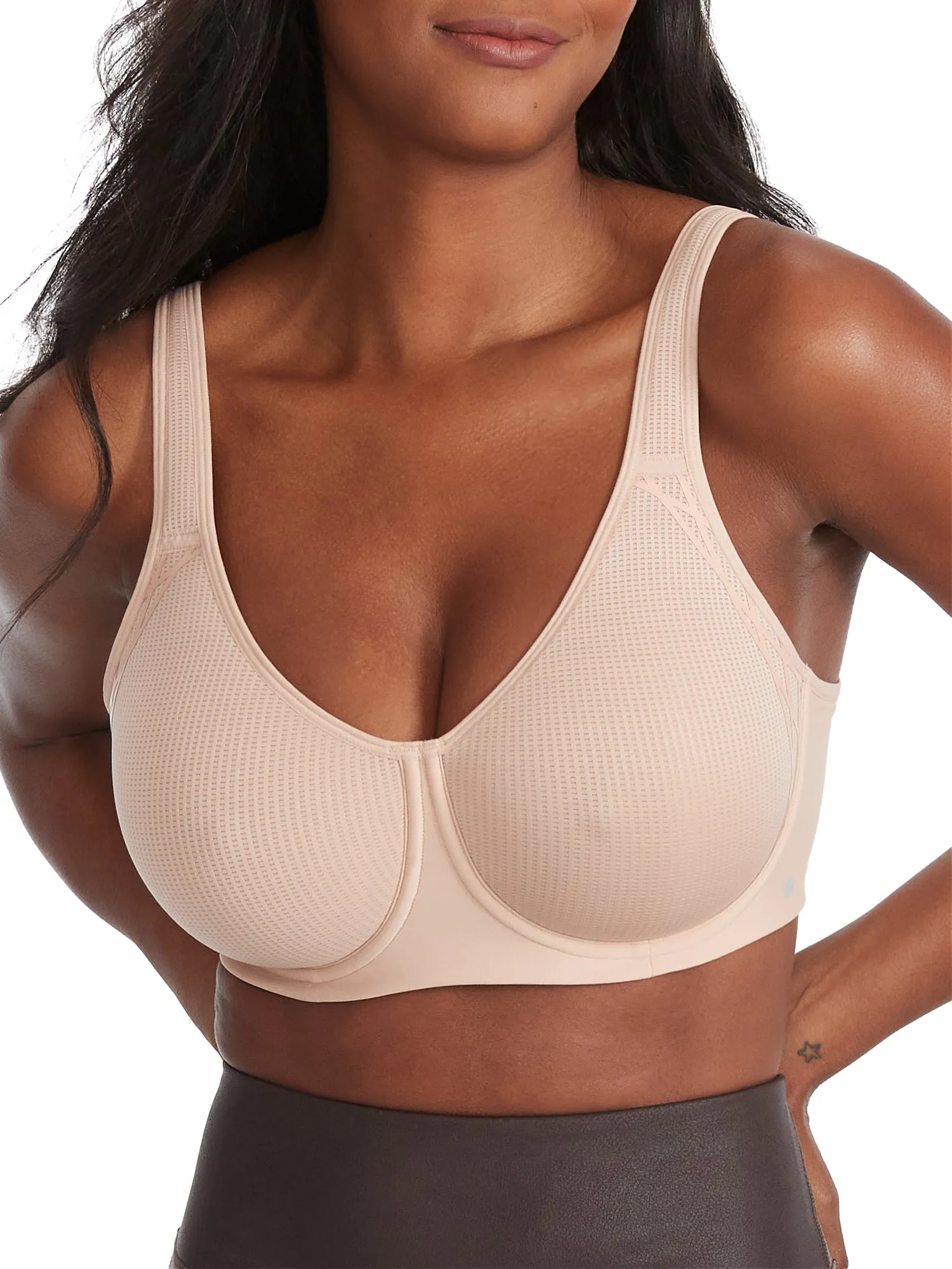 Body Up Women's Medium Impact Spacer Underwire Sports Bra