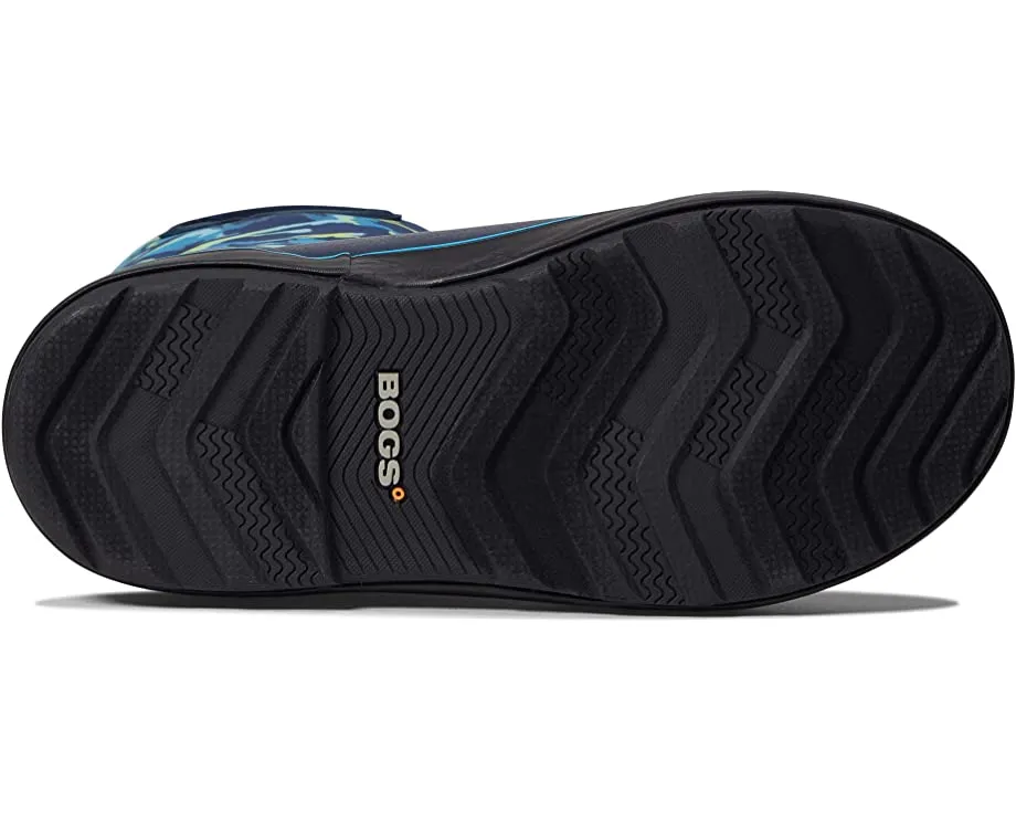 Bogs Shoes Classic II Winter Mountain Navy Multi (Size 8c-7Y)