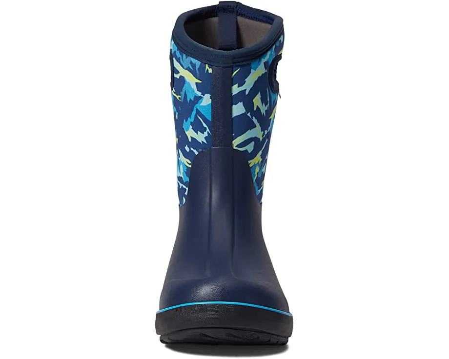 Bogs Shoes Classic II Winter Mountain Navy Multi (Size 8c-7Y)